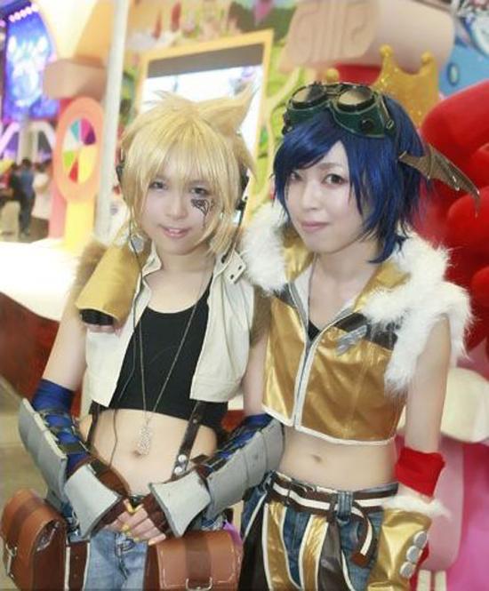 2010 ChinaJoy 展会化妆